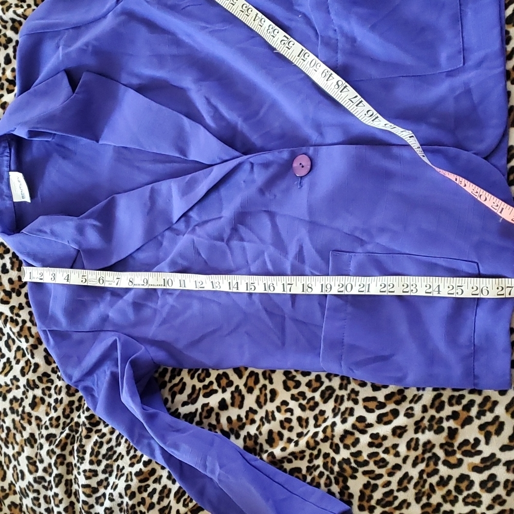 💥🥳HP💥Smart looking Purple Blazer - Picture 4 of 7